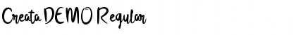 Download Creata DEMO Font Download Creata DEMO Font
