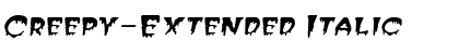 Download Creepy-Extended Font Download Creepy-Extended Font
