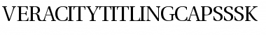 Download VeracityTitlingCapsSSK Font Download VeracityTitlingCapsSSK Font