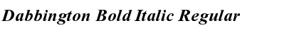 Download Dabbington Bold Italic Font Download Dabbington Bold Italic Font