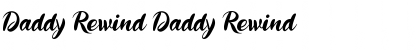 Download Daddy Rewind Font Download Daddy Rewind Font