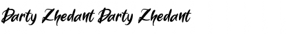 Download Darty Zhedant Font Download Darty Zhedant Font