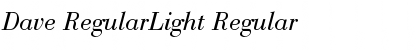 Download Dave RegularLight Font Download Dave RegularLight Font