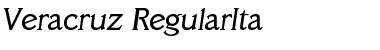 Download Veracruz-RegularIta Font Download Veracruz-RegularIta Font