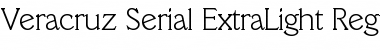 Download Veracruz-Serial-ExtraLight Font Download Veracruz-Serial-ExtraLight Font