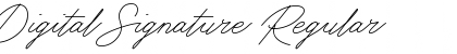 Download Digital Signature Font Download Digital Signature Font