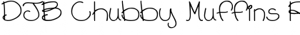 Download DJB Chubby Muffins Font Download DJB Chubby Muffins Font