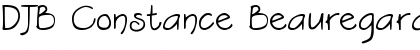 Download DJB Constance Beauregard Font Download DJB Constance Beauregard Font