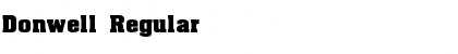 Download Donwell Font Download Donwell Font