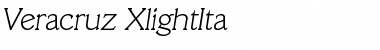 Download Veracruz-XlightIta Font Download Veracruz-XlightIta Font
