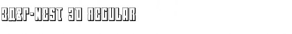 Download EAST-west 3D Font Download EAST-west 3D Font