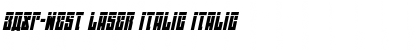 Download EAST-west Laser Italic Font Download EAST-west Laser Italic Font