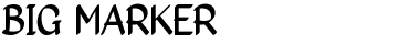 Download Big Marker Font Download Big Marker Font