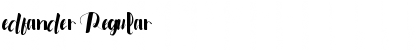 Download edfander Font Download edfander Font
