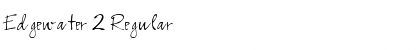 Download Edgewater 2 Font Download Edgewater 2 Font