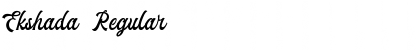 Download Ekshada Font Download Ekshada Font