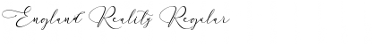 Download England Reality Font Download England Reality Font