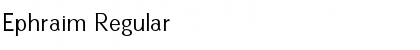 Download Ephraim Font Download Ephraim Font