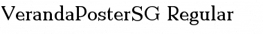 Download VerandaPosterSG Font Download VerandaPosterSG Font