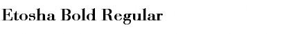 Download Etosha Bold Font Download Etosha Bold Font