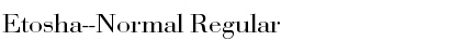 Download Etosha--Normal Font Download Etosha--Normal Font