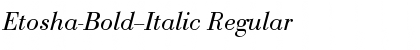 Download Etosha-Bold--Italic Font Download Etosha-Bold--Italic Font