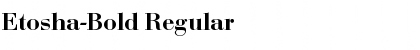 Download Etosha-Bold Font Download Etosha-Bold Font