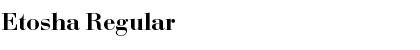 Download Etosha Font Download Etosha Font