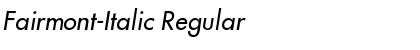 Download Fairmont-Italic Font Download Fairmont-Italic Font