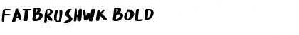 Download FatBrushWK Font Download FatBrushWK Font