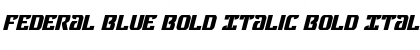 Download Federal Blue Bold Italic Font Download Federal Blue Bold Italic Font