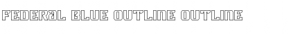 Download Federal Blue Outline Font Download Federal Blue Outline Font