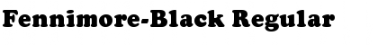 Download Fennimore-Black Font Download Fennimore-Black Font