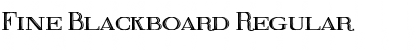 Download Fine Blackboard Font Download Fine Blackboard Font