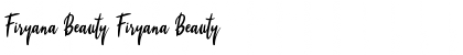 Download Firyana Beauty Font Download Firyana Beauty Font