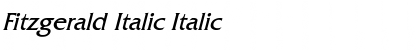Download Fitzgerald Italic Font Download Fitzgerald Italic Font
