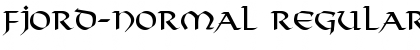 Download Fjord-Normal Font Download Fjord-Normal Font