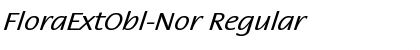 Download FloraExtObl-Nor Font Download FloraExtObl-Nor Font
