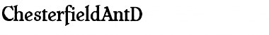 Download ChesterfieldAntD Font Download ChesterfieldAntD Font