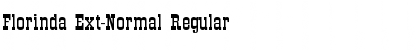 Download Florinda Ext-Normal Font Download Florinda Ext-Normal Font