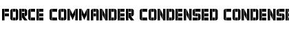 Download Force Commander Condensed Font Download Force Commander Condensed Font