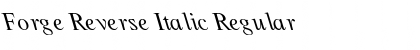 Download Forge Reverse Italic Font Download Forge Reverse Italic Font