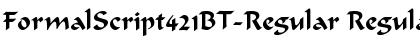 Download FormalScript421BT-Regular Font Download FormalScript421BT-Regular Font