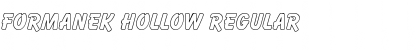 Download Formanek Hollow Font Download Formanek Hollow Font