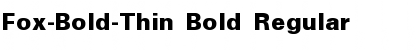 Download Fox-Bold-Thin Bold Font Download Fox-Bold-Thin Bold Font