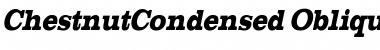 Download ChestnutCondensed Font Download ChestnutCondensed Font