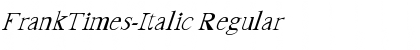 Download FrankTimes-Italic Font Download FrankTimes-Italic Font