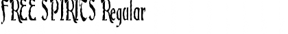 Download FREE SPIRITS Font Download FREE SPIRITS Font
