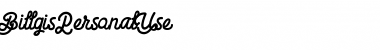 Download Billgis Font Download Billgis Font