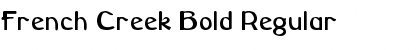 Download French Creek Bold Font Download French Creek Bold Font